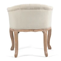 Streamdale Furniture French Country Accent Chair for Living Room, Beige