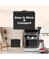 4FT Portable Folding Table Indoor&Outdoor Maximum Weight 135Kg Foldable Table For Camping