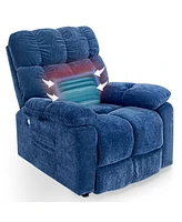 Streamdale Furniture Electric Power Lift Recliner Chair for Elderly with Massage and Heating