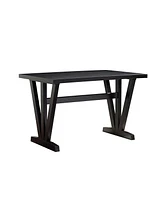 Simplie Fun Dining Table Red Cocoa