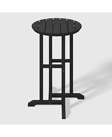 WestinTrends 37" Counter Height Round Outdoor Patio Bistro Bar Table