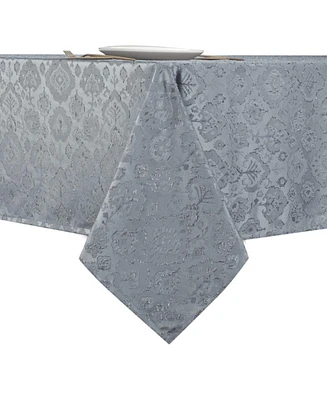Kate Aurora Regency Collection Raised Jacquard Damask Fabric Tablecloth