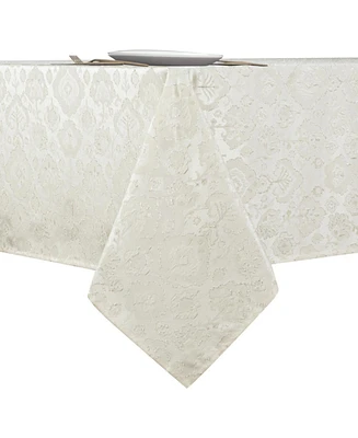 Kate Aurora Regency Collection Raised Jacquard Damask Fabric Tablecloth