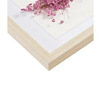 Avant Garden Dried Flower 2-Piece Shadow Box Wall Decor Set