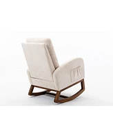 Simplie Fun Living Room Comfortable Rocking Chair Living Room Chair