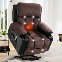 Streamdale Furniture Elderly Recliner with Heat & Massage