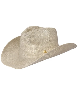Lauren Ralph Lauren Platino Shine Cowboy Hat