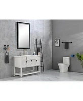 24" L X 19" W With White Sink Vanity Sinks Farmhouse/Apron Front