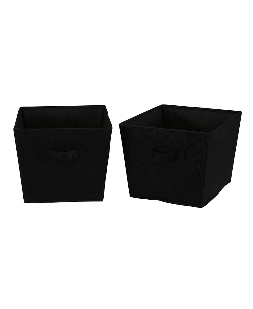 Household Essentials Medium Fabric Storage Bins 2 Pack