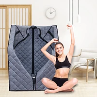 Streamdale Furniture Sojourner Portable Sauna For Home - Steam Sauna Tent, Personal Sauna - Sauna Heater