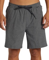 Quiksilver Men's Hybrid Taxer Heather Amphibian 18" Shorts