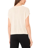 Vince Camuto Women's Drop-Shoulder Short-Sleeve Sweater