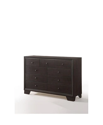 Simplie Fun Madison Dresser In Espresso