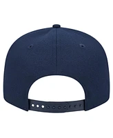 New Era Men's Navy Denver Nuggets Evergreen Script Side Patch 9FIFTY Snapback Hat