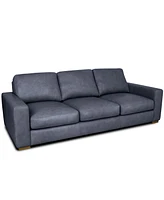 Rutherford Home Matera 96" Leather over 3 Sofa