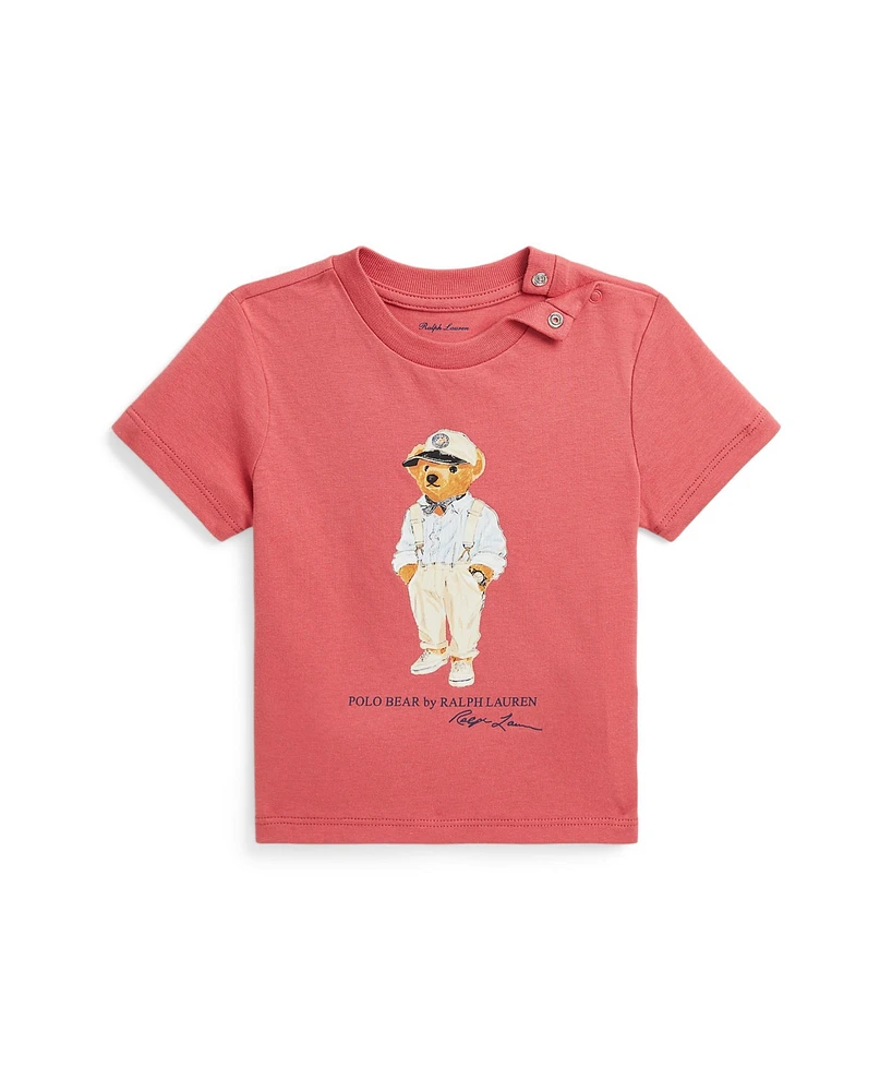 Polo Ralph Lauren Baby Boys Bear Cotton Jersey Tee