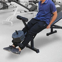 Olympic Weight Bench, Bench Press Set With Squat Rack And Bench For Home Gym Full-Body Workout
