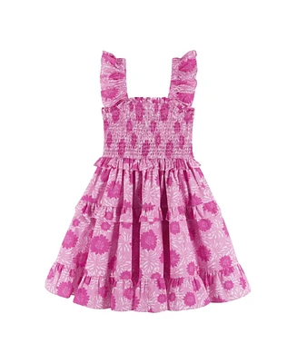 Andy & Evan Little Girls / Floral Tiered Maxi Dress