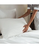 Arkwright Home Arkwright Silvadur Treated Pillowcases (24 Pack), Queen, White, Poly Cotton Blend