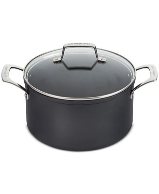 Le Creuset Essential Nonstick Ceramic 6.3-Qt. Stockpot with Glass Lid