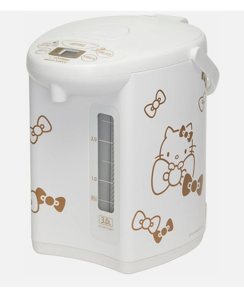 Zojirushi Cd-WCC30KTWA Micom Water Boiler & Warmer, Hello Kitty Collection,White,3.0-Liter