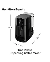 Hamilton Beach One Press Dispensing Coffee Maker