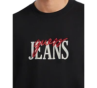 Guess Jeans Men's Embroidered Logo Graphic T-Shirt