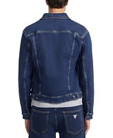 Guess Jeans Men's Slim-Fit Denim Trucker Jacket