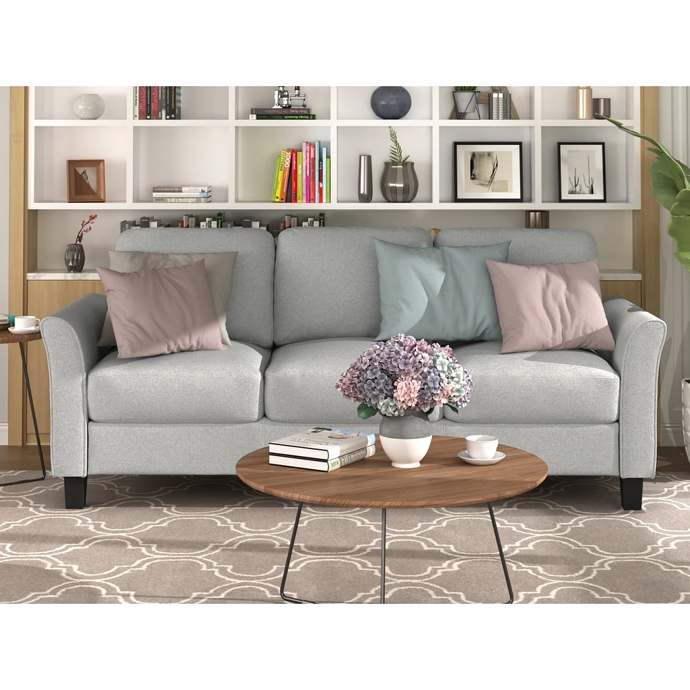 Simplie Fun Living Room Furniture Loveseat Sofa And 3-Seat Sofa