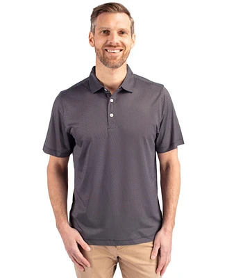 Cutter & Buck Men's Pike Eco Symmetry Print Stretch Recycled Polo Shirt