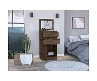 Cassel 2-Drawer Dresser Dark Walnut