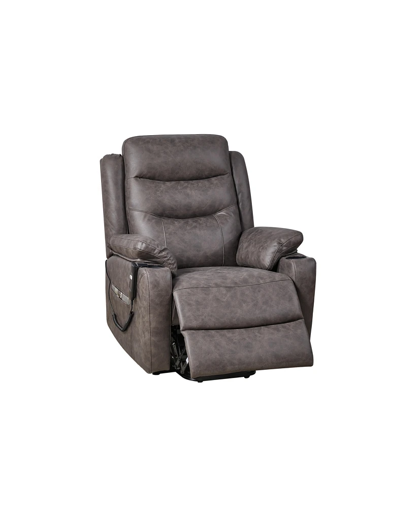 Simplie Fun Electric Power Lift Recliner Chair with 1 Motor & Pockets