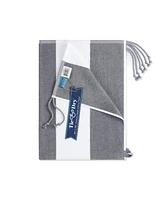 Arkwright Home Tie & Dry Beach Towel (2 Pack), 30x70 in, Soft Ring Spun Cotton, Color Options
