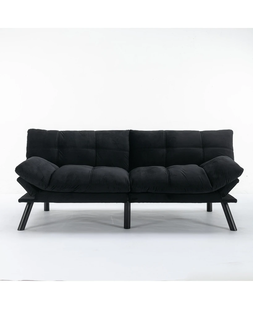 Streamdale Furniture Velvet Sofa Bed