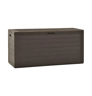 Patio Storage Box Brown 45.7"x17.3"x21.7"