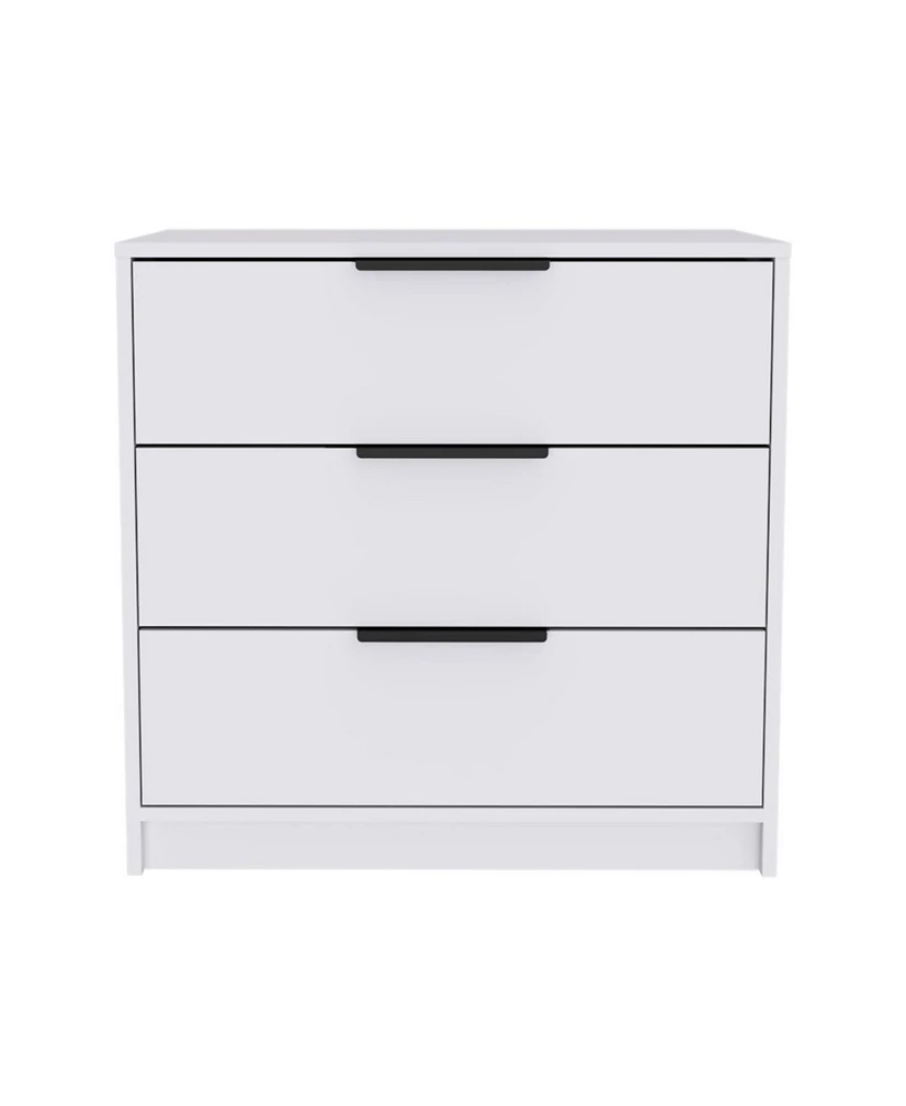 Streamdale Furniture Cannon 3-Drawer Rectangle Dresser