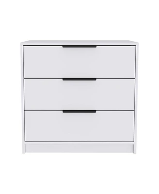 Streamdale Furniture Cannon 3-Drawer Rectangle Dresser