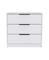 Streamdale Furniture Cannon 3-Drawer Rectangle Dresser