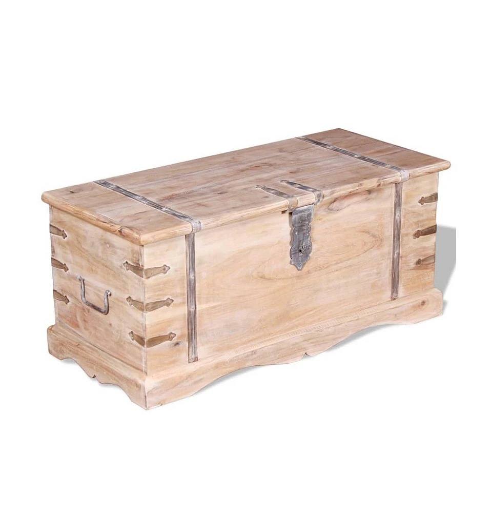 vidaXL Storage Chest Acacia Wood