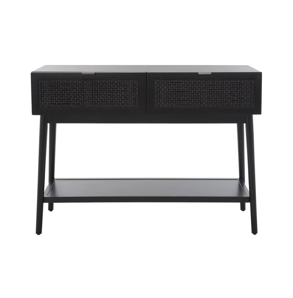 Safavieh Baisley 2 Drawer Rattan Console Table