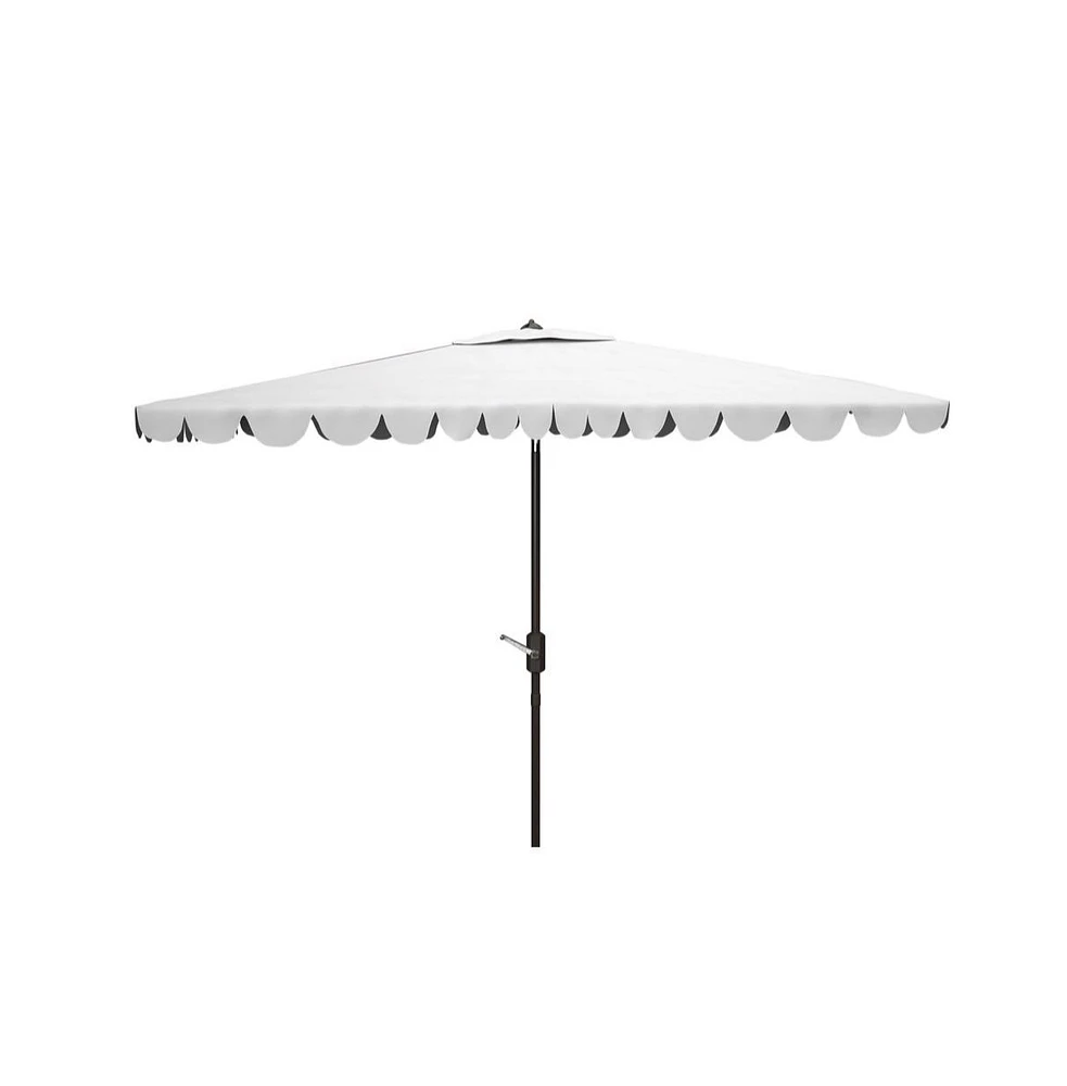 Safavieh Venice 6.5 X 10 Ft Rect Crank Umbrella