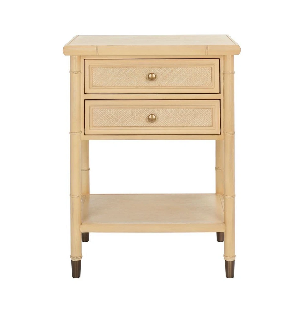 Safavieh Ahab 2 Drawer 1 Shelf Accent Table