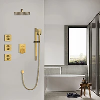 Complete Shower System with Multiple Components