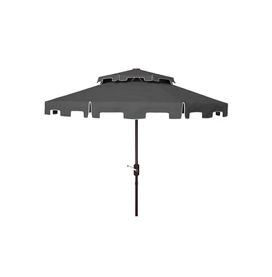 Safavieh Zimmerman 9Ft Double Top Market Umbrella