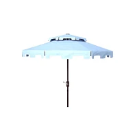 Safavieh Zimmerman 9Ft Double Top Market Umbrella