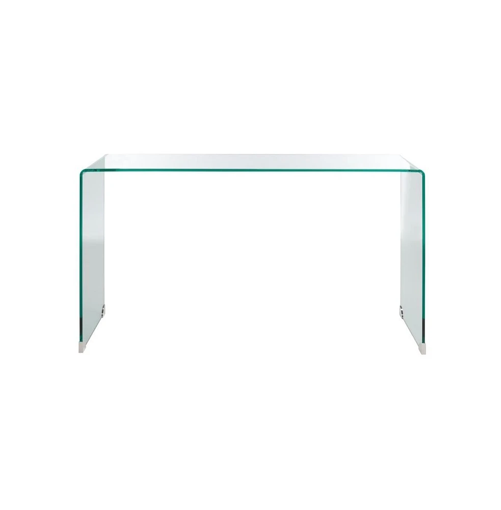 Safavieh Huck Tempered Glass Console Table