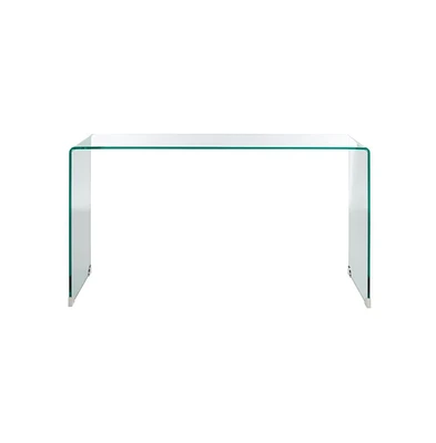 Safavieh Huck Tempered Glass Console Table