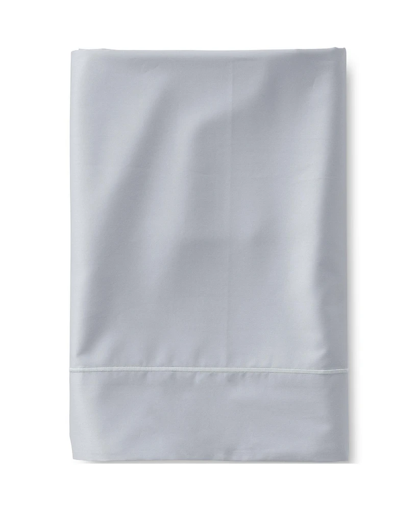 Lands' End 400 Thread Count Premium Supima Cotton No Iron Sateen Flat Bed Sheet