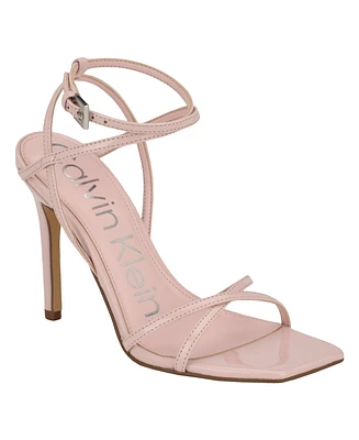 Calvin Klein Women's Tegin Strappy High Stiletto Sandals