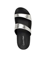 Calvin Klein Women's Explore Footbed Slide Sandals